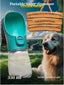 Portable Dog Water Bottle For Small Large Dogs Cat Outdoor Leakproof Walking Drinking Bowls Chihuahua French Bulldog Supplies