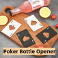 Beer Opener Creative Stainless Steel  Of Spades Playing Card