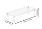 1-4 Tier Acrylic Display Stand Durable Display Rack For Cupcake Perfume Doll Transparent Trapezoidal Blind Box Storage Shelf