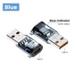 120W Fast Charging USB 3.2 to Type C Adapter OTG 10GB High Speed Data Audio Transfer For PC Tablet Xiaomi Huawei USB C Converter