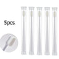 5PC Ultra-fine Soft Toothbrush Million Nano Bristle Adult Tooth Brush Teeth Deep Cleaning Portable Travel Dental Oral Care Brush