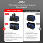 AIRAJ Multifunctional Tool Bags 1680D Oxford Cloth Electrician Bags Waterproof and Wear-Resistant High Capacity Storage Bags