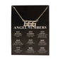New Trendy Fashion Alloy Gold Color Lucky Angel Numbers Wish 777 Pendant Necklace for Women Girl Gift Birthday Jewelry Dropship