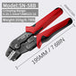 Non-insulated Open Barrel Crimping Tool SN-58B 23-16 AWG /0.25-1.5mm², Dupont Molex JST TE Terminals & EPC PCIE SATA Pins