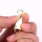 Metal Zipper Replacement Head Detachable Luggage Clothing Free Replacement Of Spring Zipper Buttons