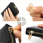 Metal Zipper Replacement Head Detachable Luggage Clothing Free Replacement Of Spring Zipper Buttons