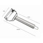 2 in1 Stainless Steel Potato Grater Julienne Peeler Kitchen Accessories Vegetables Peeler Double Planing Grater Kitchen Tools