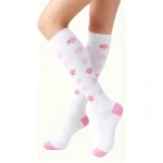 Pink Knee-High Compression Socks — 4-Pack - Image 8