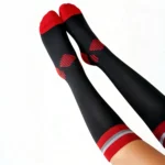 Black and red double-spun Easy Stretch™ socks - Image 6