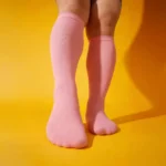 Large Size Pink Easy Stretch™ Socks - Image 4