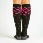 Square maroon "Stretchable™" socks - Image 6