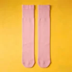 Large Size Pink Easy Stretch™ Socks