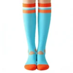 Lake blue "Stretchable™" socks - Image 3