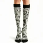 Zebra Pattern Easy Stretch™ Socks - Image 7