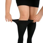 Large size black stretchable™ socks - Image 7