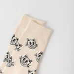 Colorful Matching Couple Crew Socks - Image 15