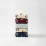 Colorful Matching Couple Crew Socks - Image 19