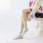 Colorful Matching Couple Crew Socks - Image 5