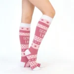Pink "Elasticity™" heart-shaped socks - Image 6