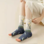 Retro French Art Socks - Image 18