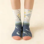 Retro French Art Socks - Image 16