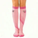 Pink Knee-High Compression Socks — 4-Pack - Image 2