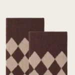 Women’s Brown Cotton Slouch Socks - Image 16