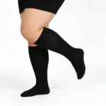 Large size black stretchable™ socks - Image 6