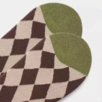 Women’s Brown Cotton Slouch Socks - Image 15