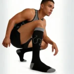 Black base stethoscope "Stretchable™" socks - Image 2