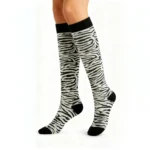 Zebra Pattern Easy Stretch™ Socks - Image 6