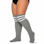 Grey & White Relax Stretch™ Socks - Image 4