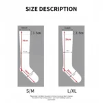 Black base stethoscope "Stretchable™" socks - Image 10