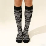 Black Camouflage Stretchable™ Socks - Image 2