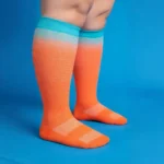 Colorful orange "Relax Stretch™" elastic socks - Image 5