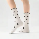 Women’s Brown Cotton Slouch Socks - Image 10