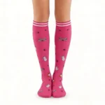 Pink kitten "Elastic™" socks - Image 2