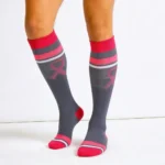 Powdered fabric ribbon "Stretchable™" socks - Image 8