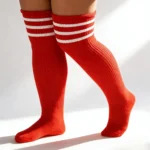 Red & White Relax Stretch™ Socks - Image 6