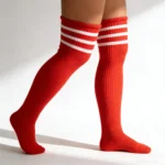 Red & White Relax Stretch™ Socks - Image 5