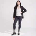 Vintage Fair Isle Cashmere Leg Warmers - Image 12