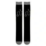 Black base stethoscope "Stretchable™" socks