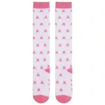 Powder-white stretchable "Easy Stretch™" socks