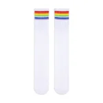 Rainbow Relax Stretch™ Plus Size Socks