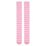 Pink & White Relax Stretch™ Socks