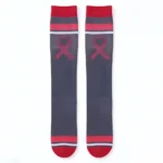 Powdered fabric ribbon "Stretchable™" socks