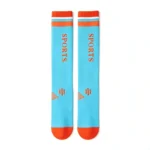 Lake blue "Stretchable™" socks