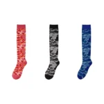 Thigh-High Camo Compression Socks 3P