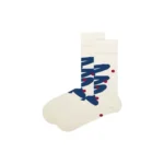 Everyday Blue & White Stripe Crew Socks