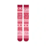 Pink stethoscope "Stretchable™" socks